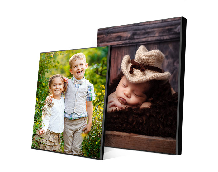 photo printed on picture plaques